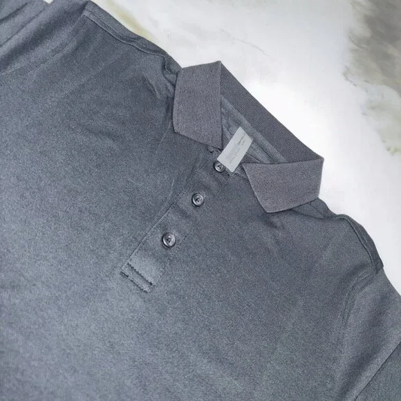 NWT Men’s Outdoor Voices Birdie Polo In Black Size XXS - Picture 8 of 10